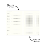 Wochenkalender 2027 A5 Hardcover | Schwarz