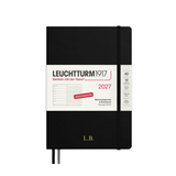 Wochenkalender 2027 A5 Hardcover | Schwarz
