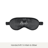 Silk Sleep Mask | Black