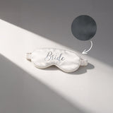 Schlafmaske mit Personalisierung | Schwarz