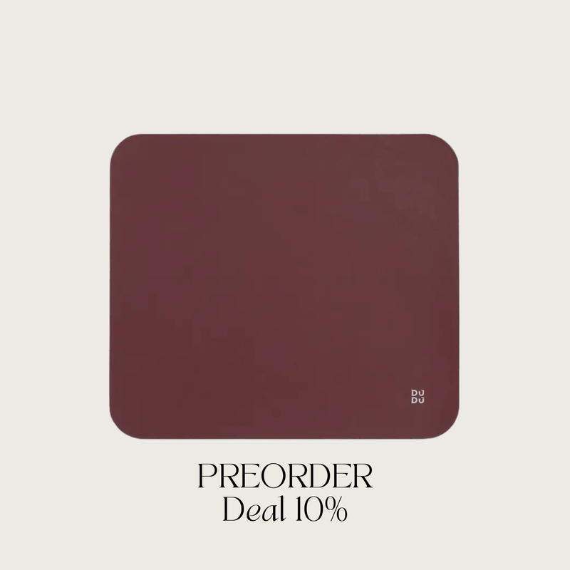 Mouse Pad | Dunkelrot – Vorbestellung