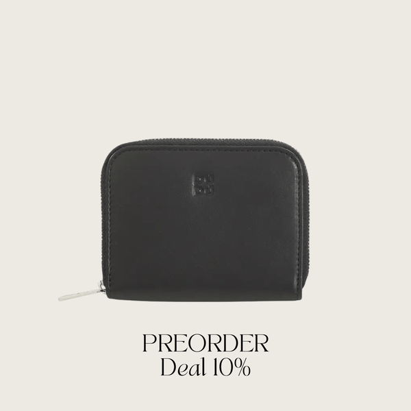 Mini Wallet | Schwarz & Silber – Vorbestellung