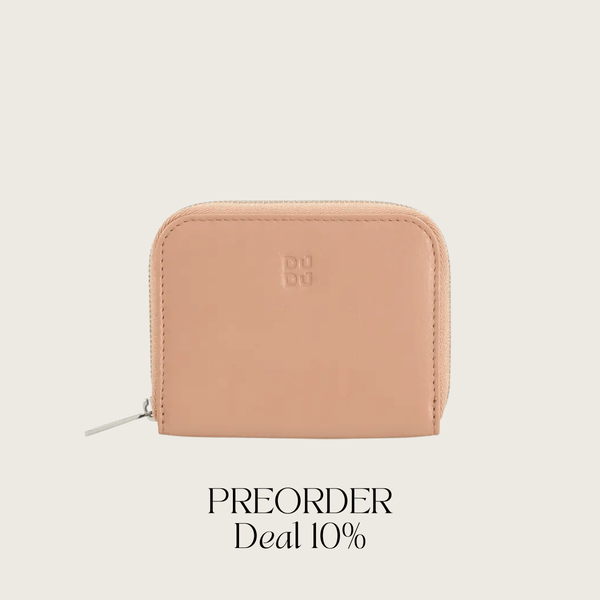 Mini Wallet | Nude & Silber – Vorbestellung