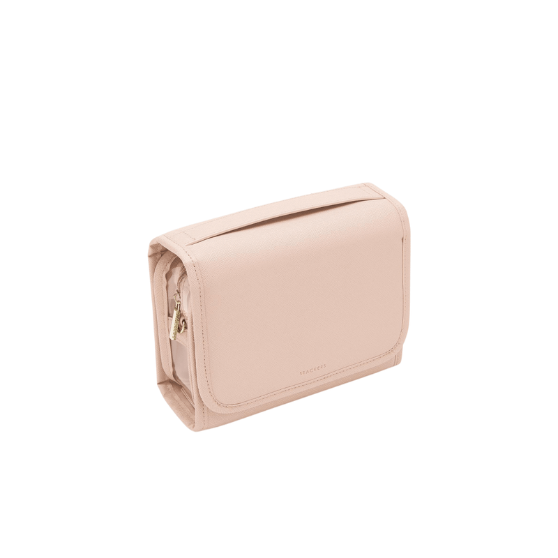 Kosmetiktasche mit Aufhängung S | Rosa Blush – Vorbestellung
