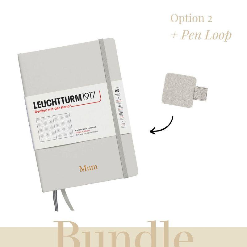 Notizbuch A5 Hardcover | Light Grey