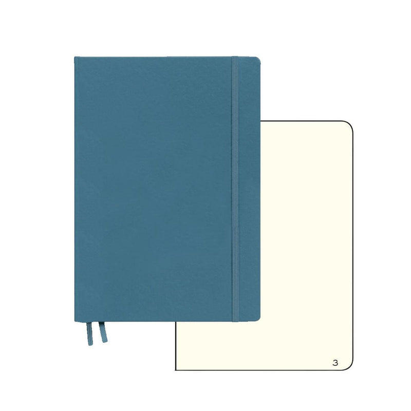 Notizbuch A5 Hardcover | Stone Blue