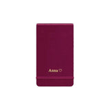 Notizbuch Hardcover Pocket | Port Red