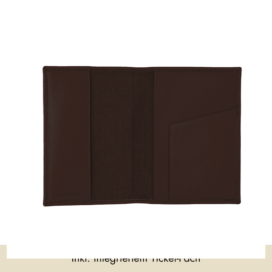 Reisepass-Hülle | Braun