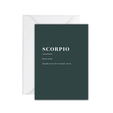 Greeting Card Zodiac Sign | Libra