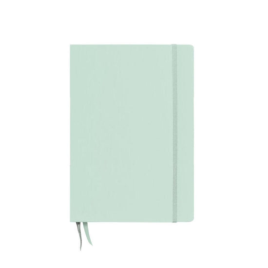 Wochenkalender 2025 & Notizbuch A5 liniert | Mint Green