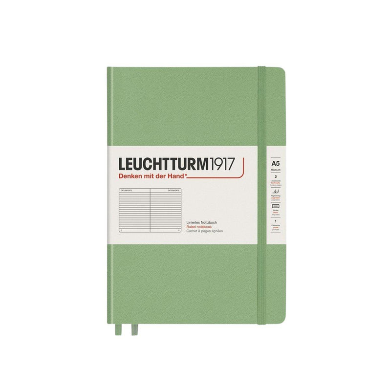 Notizbuch A5 Hardcover | Salbei