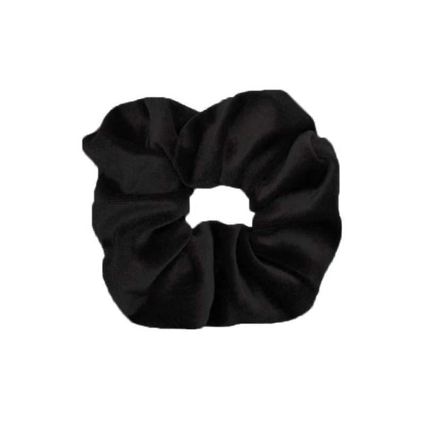 Samt Scrunchie Schwarz | MERSOR